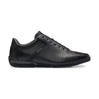 BOSS Herren Saturn Lowp Sneaker Schwarz, EU Größe 42