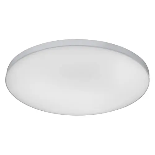 LEDVANCE Smarte LED Deckenleuchte, Lichtfarbe änderbar, 450mm Durchmesser, Kompatibel mit Google und Alexa