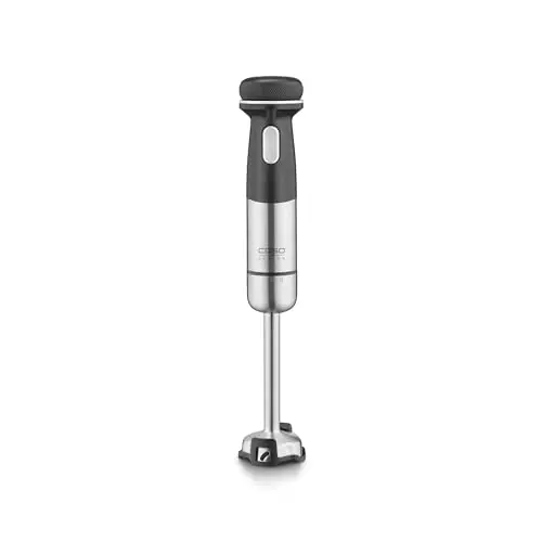 CASO Click & Mash - kabelloses 4-in-1 Stabmixer Set, Pürierer, Zerkleinerer, Schneebesen, Milchaufschäumer