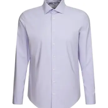 Seidensticker Herren Business-Hemd - Slim Fit - Bügelfrei - Langarm