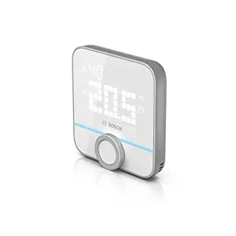 Bosch Smart Home Raumthermostat II für Heizsysteme, 230 V, kompatibel mit Google Assistant und Alexa