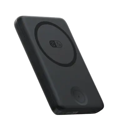 Baseus 2 in 1 Magsafe Powerbank 10000mAh, Magnetische Power Bank für iPhone 12-16, Apple Watch und AirPods