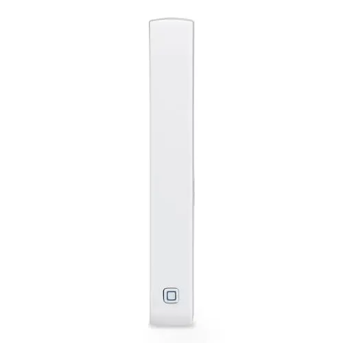 Homematic IP Fenster- und Türkontakt, weiß/braun, digitaler Sensor, App-Überwachung, Alexa & Google Assistant