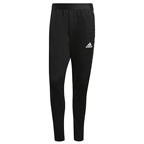 adidas Herren Condivo21 Slim Trainingshose, Schwarz Weiß, Größe M