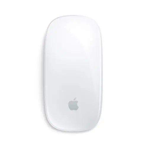 Apple Magic Mouse - Bluetooth, wiederaufladbar, kompatibel mit Mac und iPad, Weiß