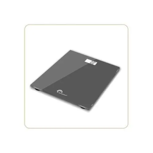 LITTLE BALANCE 8489 SB2 Elektronische Personenwaage - Grau, bis 160 kg