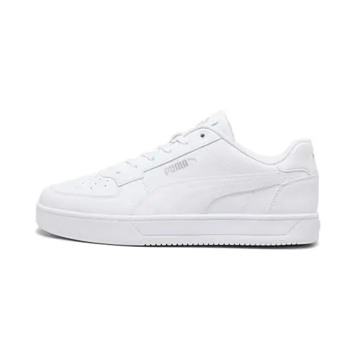 Puma Caven 2.0 Sneakers für Erwachsene, Weiß-Silber, 37 EU
