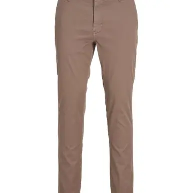 JACK&JONES Herren Chinohose JPSTMARCO JJARTHUR, Peppercorn, 27W x 32L