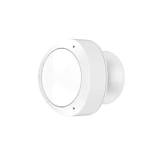 Hama Wi-Fi Bewegungsmelder mit Alarm & Licht, Infrarotsensor, Benachrichtigung aufs Handy, Gratis App, Netz- oder Batteriebetrieb, ohne Hub