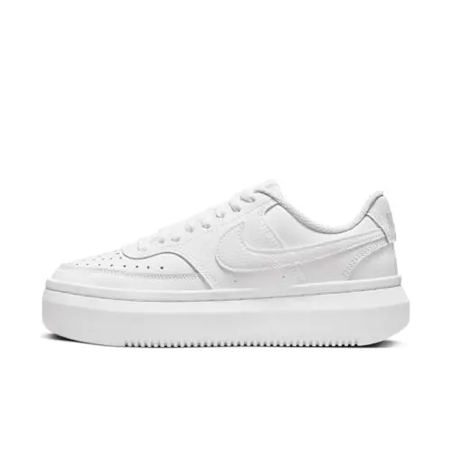 NIKE Damen Court Vision Alta Sneaker Weiß 42,5