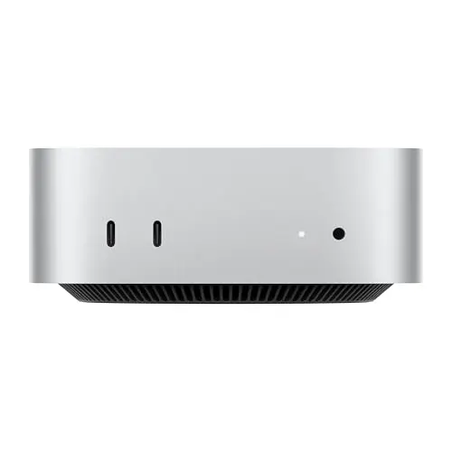 Apple Mac Mini mit M4 Chip, 16 GB RAM, 256 GB SSD, Gigabit Ethernet - Kompatibel mit iPhone/iPad