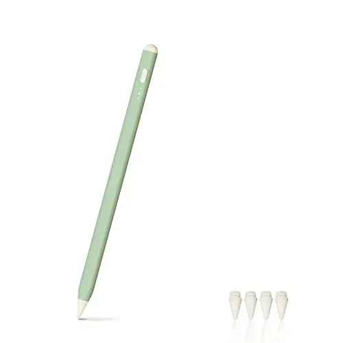 Varkda Stylus Stift für iPad, kompatibel mit iPad Pro, Mini, Air (2018-2024), mit Neigung und magnetischer Verbindung, grün