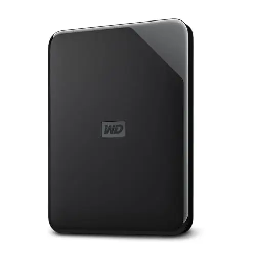 WD Elements 2 TB Tragbare Externe Festplatte, USB 3.0, Schwarz