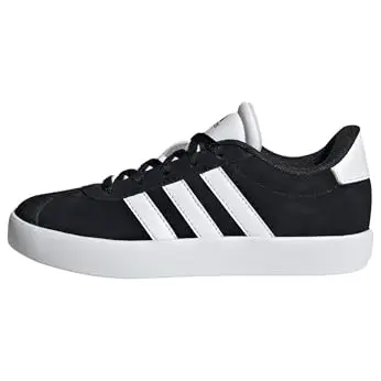 adidas VL COURT 3.0 Kinder Schuhe, Core Black / Cloud White, Größe 40 EU