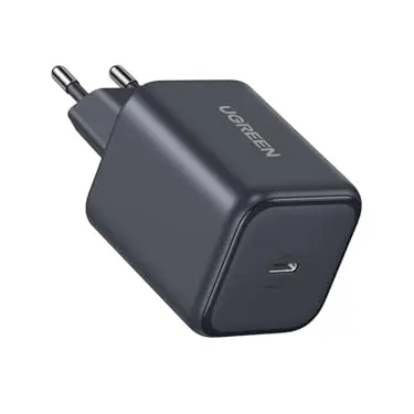 UGREEN 45W USB-C Schnellladegerät, kompatibel mit Galaxy S25, iPhone 17 Pro Max, MacBook, iPad, Pixel 9 und HomePod
