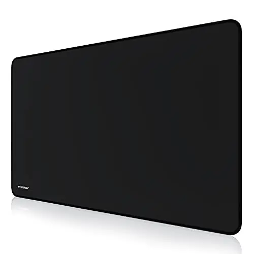 TITANWOLF XXXL Gaming Mauspad 1000x600mm in Schwarz - Verbessert Präzision und Geschwindigkeit
