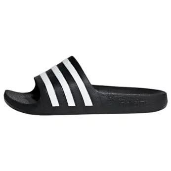 adidas Adilette Aqua Slides Kids, Core Black/Cloud White, 29 EU