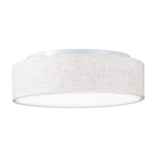 Zedelmaier Deckenlampe Stoff Ø38cm E27 max. 40W für Wohnzimmer, Schlafzimmer, Küche, Flur und Kinderzimmer