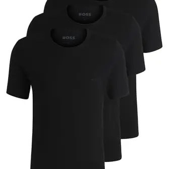 BOSS Hugo Herren T-Shirt, Schwarz, M