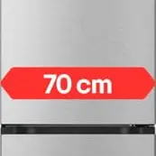 LG GBBW726AMB Kühl-Gefrierkombination, 466 L, A+, vollintegrierbar oder freistehend, Silber, mit FRESHConverter+, DoorCooling+ und No Frost
