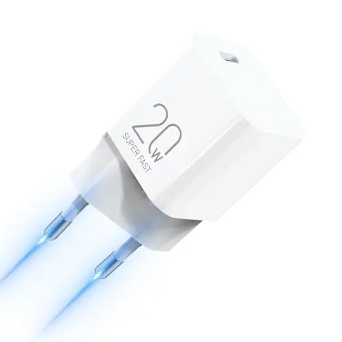 iPhone 20W USB C Ladegerät, Schnellladeadapter für iPhone 11-17