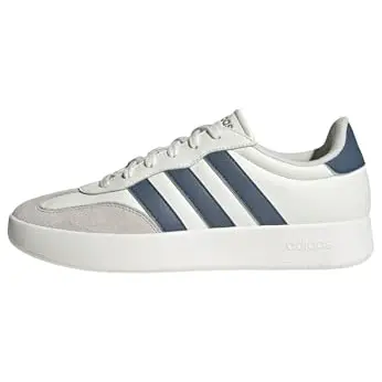 adidas Herren BARREDA Schuhe - Off White/Grey One, Größe 36 EU