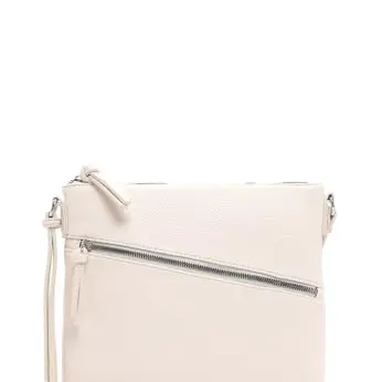 Tamaris Umhängetasche Alessia 30814 Damen Handtasche Uni Cream