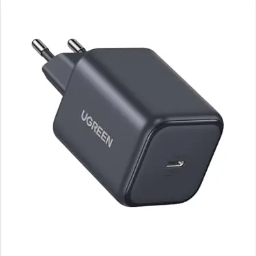UGREEN USB C 45W Ladegerät – GaN Schnellladestationsadapter für Galaxy S25 Ultra, iPhone 16 Pro Max, MacBook und mehr