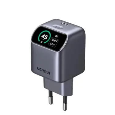 UGREEN Nexode Pro 45W USB-C-Ladegerät mit Smart Display