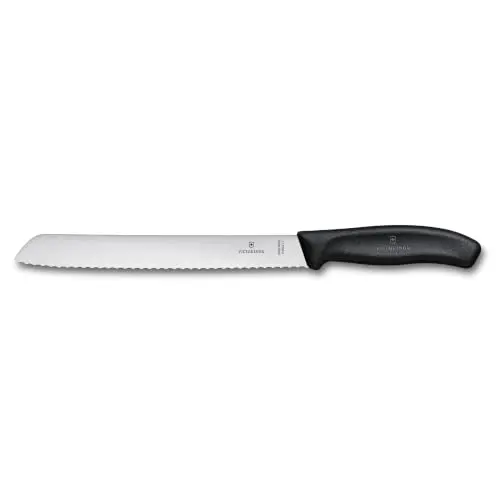 Victorinox Swiss Classic Brotmesser, 21 cm, schwarz