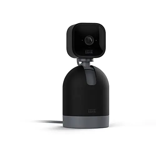 Blink Mini Innenkamera mit Bewegungserkennung, Zwei-Wege-Audio, HD-Video, kompatibel mit Alexa, schwarz