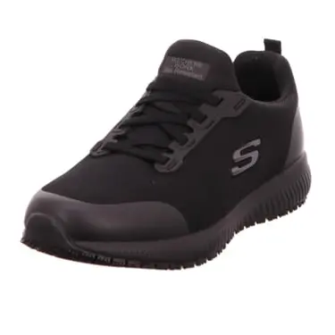 Skechers Herren Squad Sneaker, Schwarz, Größe 42