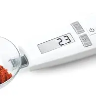 Soehnle digitale Küchenwaage Cooking Star, 500 g Tragkraft, Löffelwaage für Gewürze, Weiß