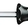 Wera 810/1 Bit-Handhalter, 1/4 Zoll, 120 mm, Silber
