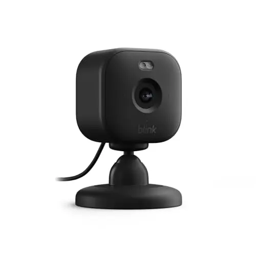 Blink Mini 2 – Smarte Sicherheitskamera mit HD-Nachtsicht, Gegensprechfunktion und Bewegungserfassung, Alexa-kompatibel (schwarz)