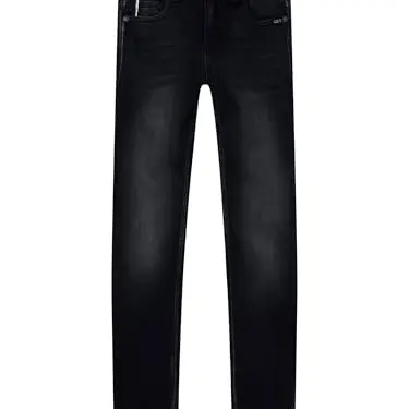 NAME IT Nkmtheo Xslim Jeans für Jungen, Black Denim, Größe 134 EU