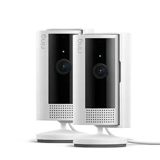 Innenkamera für Zuhause – 2. Generation, kabellos, HD-Video, schwenkbar, Datenschutz, ideal für Haustiere, 2er Set