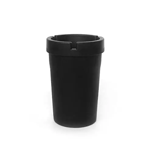 OOTB Windaschenbecher Schwarz ca. 10x8 cm