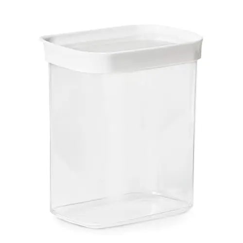 Emsa Optima Trockenvorratsdose, 1,6 L, rechteckig, transparent, mit Schnappverschluss