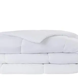 Todocama Bettdecke, milbendicht für Herbst/Winter, 300 g/m², Weiß, alle Größen erhältlich