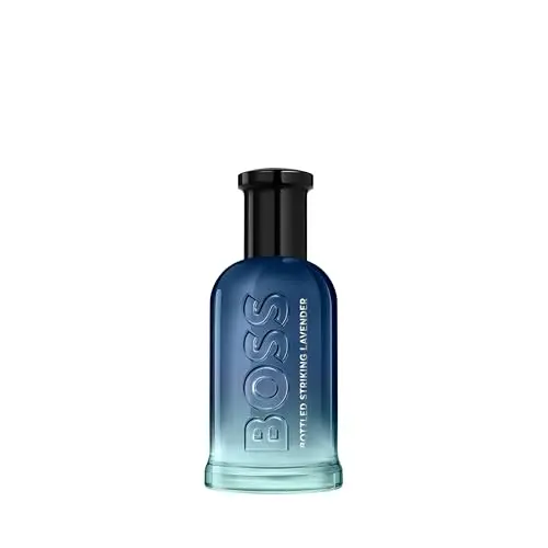 BOSS Bottled Striking Lavender Eau de Parfum Herren – Mit weißem und blauem Lavendel – 50ml