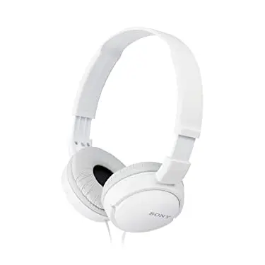 Sony MDR-ZX110 faltbarer Bügelkopfhörer, weiß
