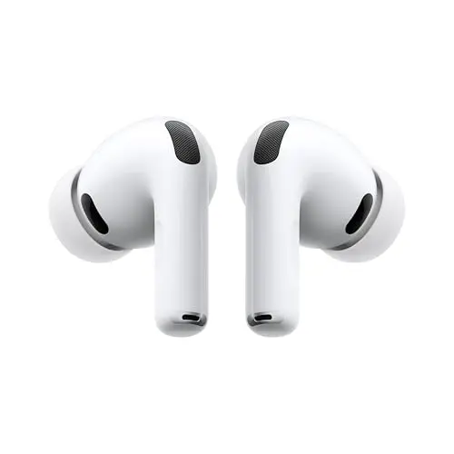 Apple AirPods Pro 3 Kabellose In‑Ear Kopfhörer, noise Cancelling, Herzfrequenzmessung, Hörgerätefunktion, Bluetooth, 3D Audio, Hi‑Fi, USB‑C-Laden