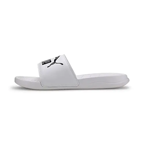 PUMA Herren Popcat 20 Sandalen, Weiß/Schwarz, Größe 39 EU