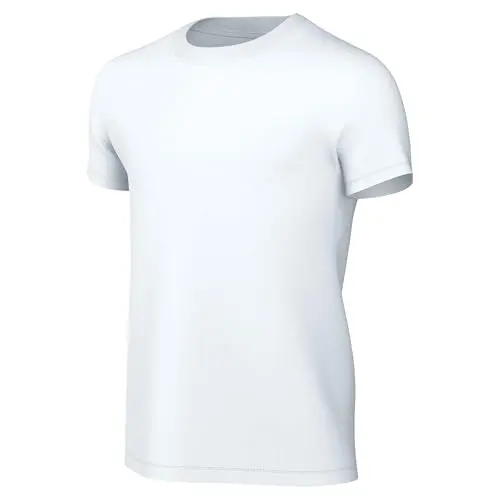 NIKE Park 20 Fußball-T-Shirt für ältere Kinder, Weiß/Schwarz, Größe M