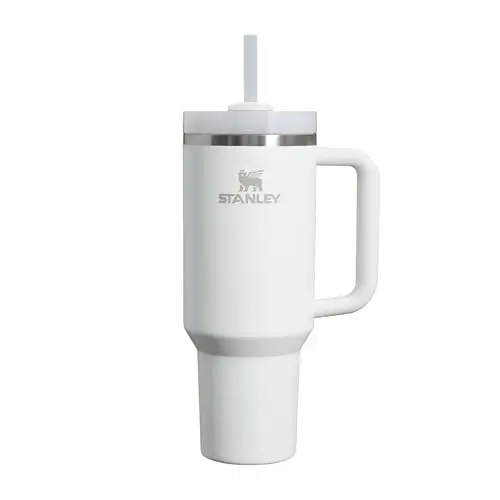 STANLEY Quencher H2.0 Flowstate 1.2L Thermoflasche mit Strohhalm, isoliert, BPA-frei, Edelstahl, kalt bis 11h, eisgekühlt bis 48h