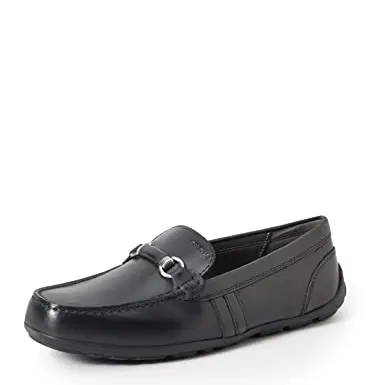 Geox Herren Mokassins J New Fast Boy, Schwarz, Gr. 38 EU