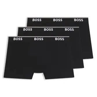 BOSS Herren Briefs Boxershorts 3er Pack - Schwarz, XXL