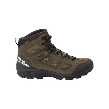 Jack Wolfskin Vojo 3 Texapore Mid Schuhe, Kahki/Phantom, Größe 41