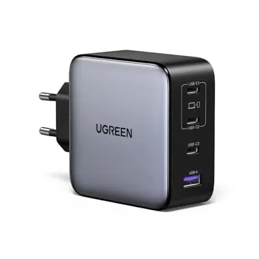 UGREEN Nexode 200W USB C Ladegerät mit 4 Ports – Schnellladegerät für MacBooks, iPhones und Galaxy